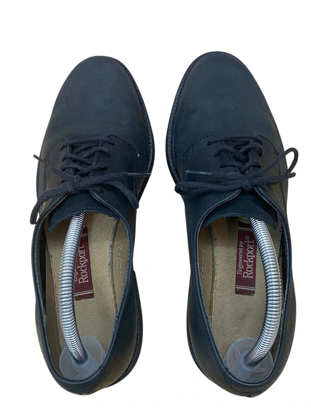 ROCKPORT Margin Oxford Men’s size 9.5 Black Leather Dress Shoes